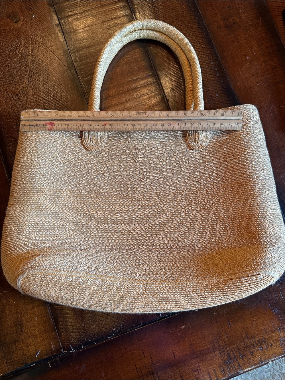 J. Crew Woven Straw Tote Bag - Picture 3 of 4